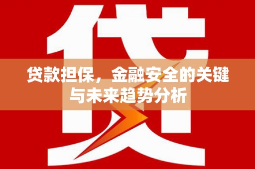 米脂贷款担保，金融安全的关键与未来趋势分析
