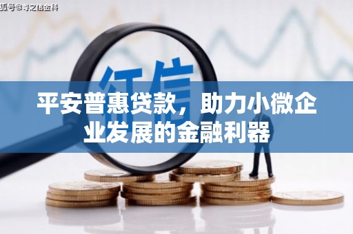 米脂平安普惠贷款，助力小微企业发展的金融利器