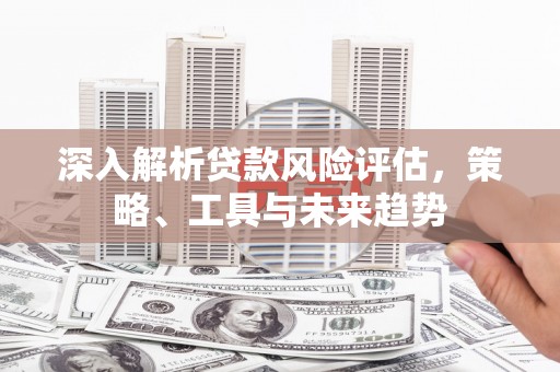 米脂深入解析贷款风险评估，策略、工具与未来趋势