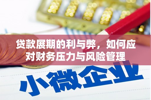 米脂贷款展期的利与弊，如何应对财务压力与风险管理