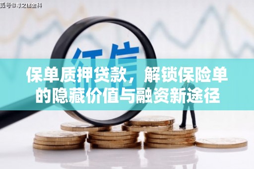 米脂保单质押贷款，解锁保险单的隐藏价值与融资新途径