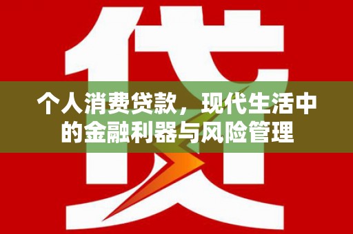 米脂个人消费贷款，现代生活中的金融利器与风险管理
