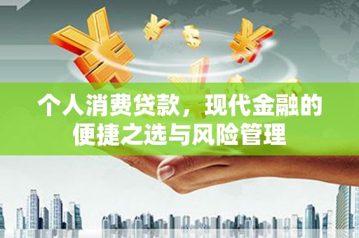 米脂个人消费贷款，现代金融的便捷之选与风险管理