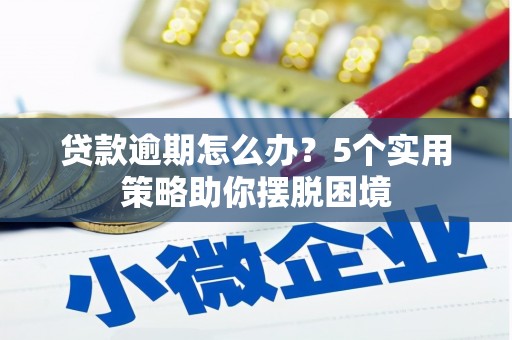 米脂贷款逾期怎么办？5个实用策略助你摆脱困境