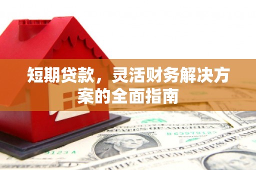 米脂短期贷款，灵活财务解决方案的全面指南