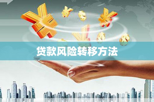 米脂贷款风险转移方法