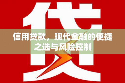 米脂信用贷款，现代金融的便捷之选与风险控制