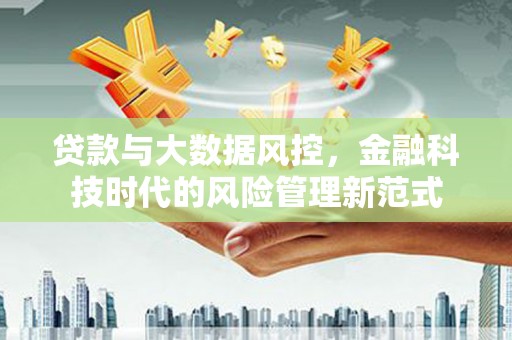 米脂贷款与大数据风控，金融科技时代的风险管理新范式