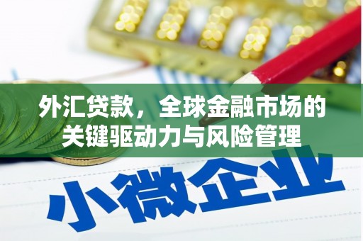米脂外汇贷款，全球金融市场的关键驱动力与风险管理