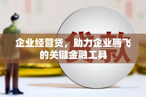 米脂企业经营贷，助力企业腾飞的关键金融工具
