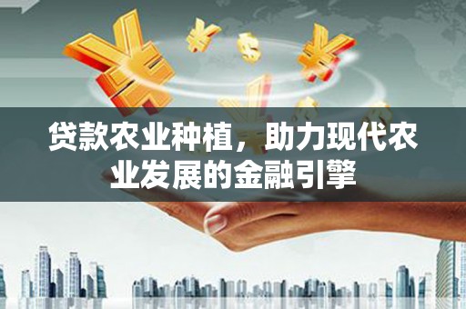 米脂贷款农业种植，助力现代农业发展的金融引擎