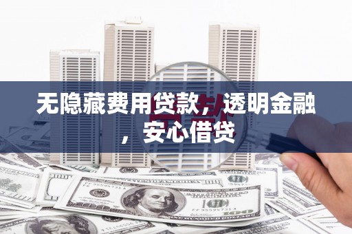 米脂无隐藏费用贷款，透明金融，安心借贷