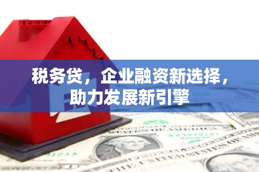 米脂税务贷，企业融资新选择，助力发展新引擎