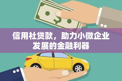 米脂信用社贷款，助力小微企业发展的金融利器