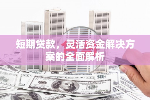 米脂短期贷款，灵活资金解决方案的全面解析