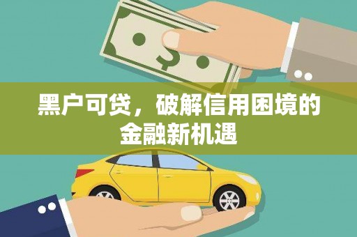 米脂黑户可贷，破解信用困境的金融新机遇