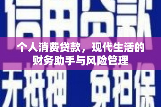 米脂个人消费贷款，现代生活的财务助手与风险管理